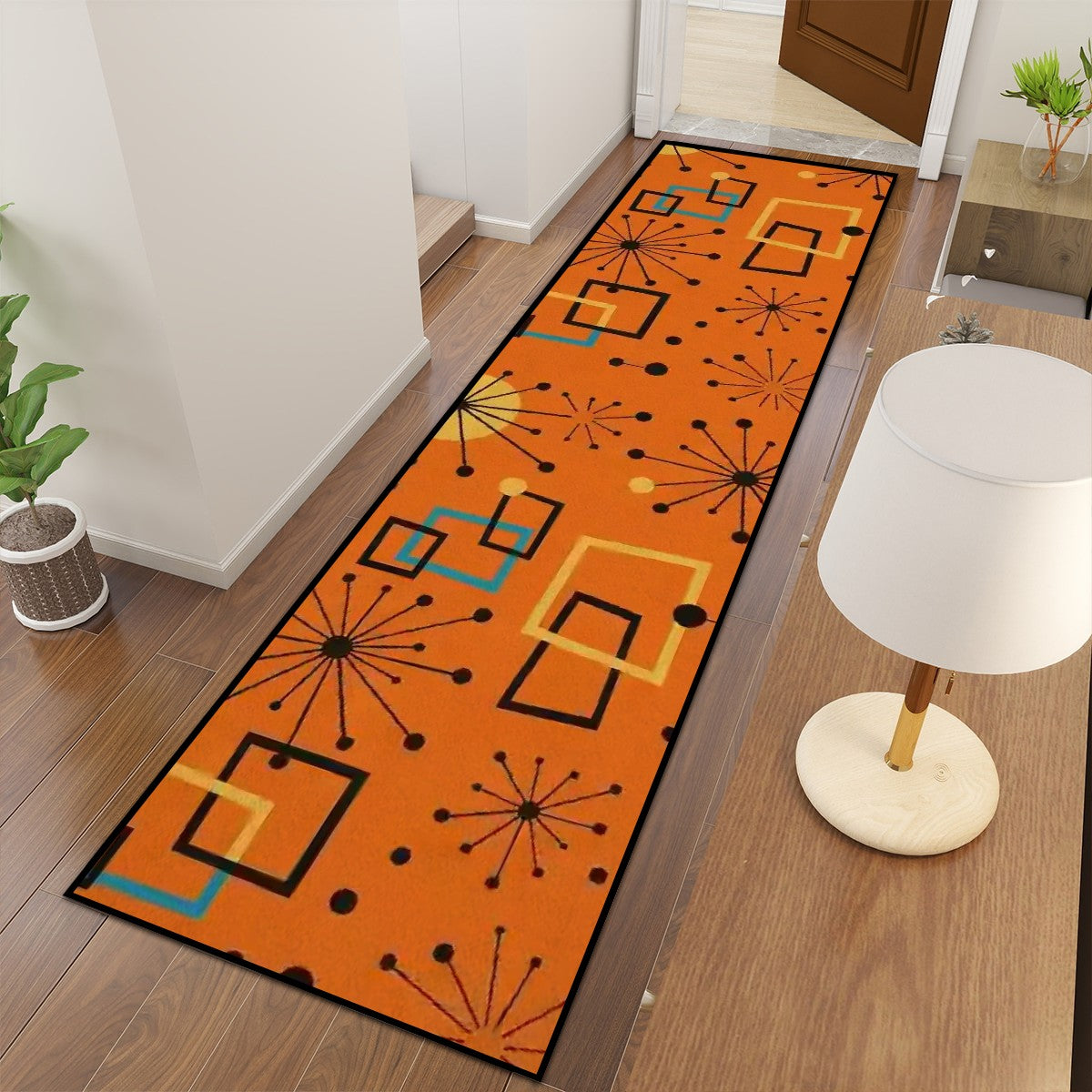 Retro Rocket Lounge Runner