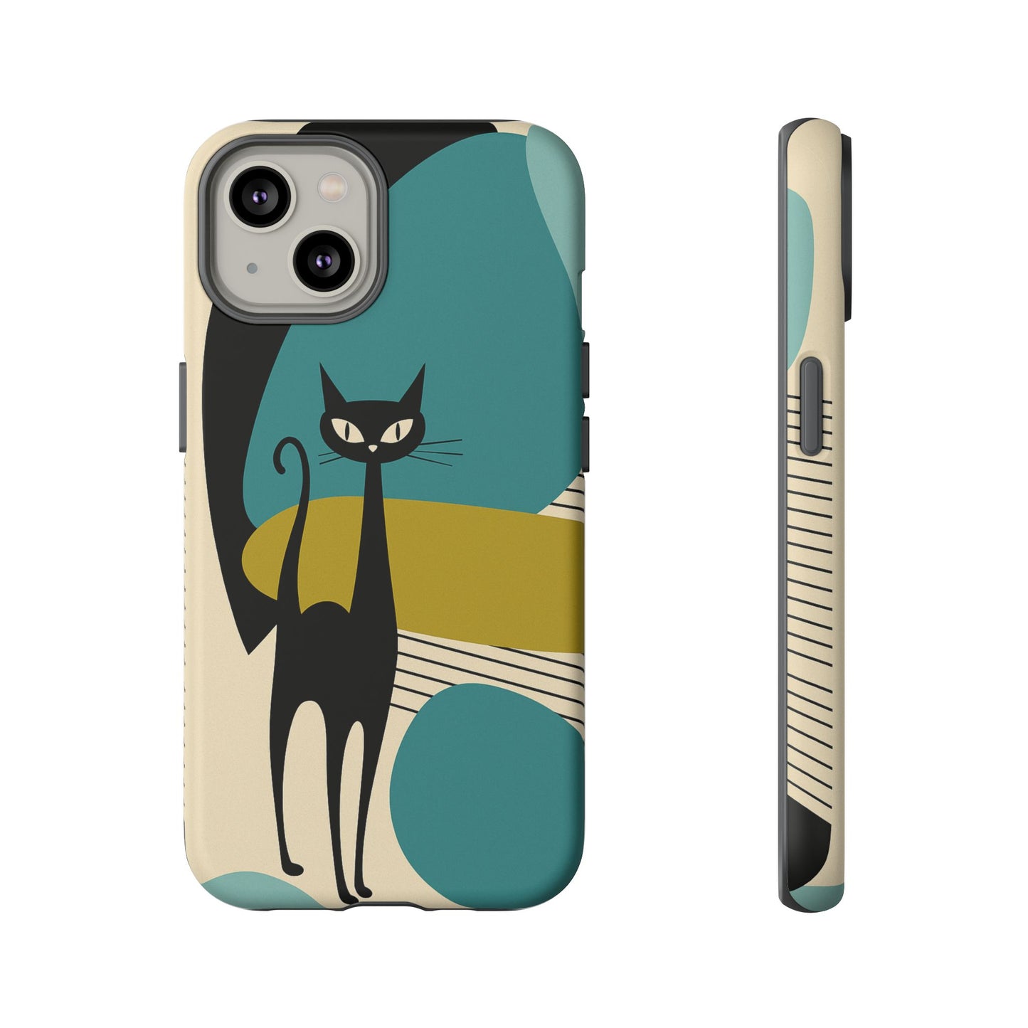 Atomic Cool Cat Phone Case