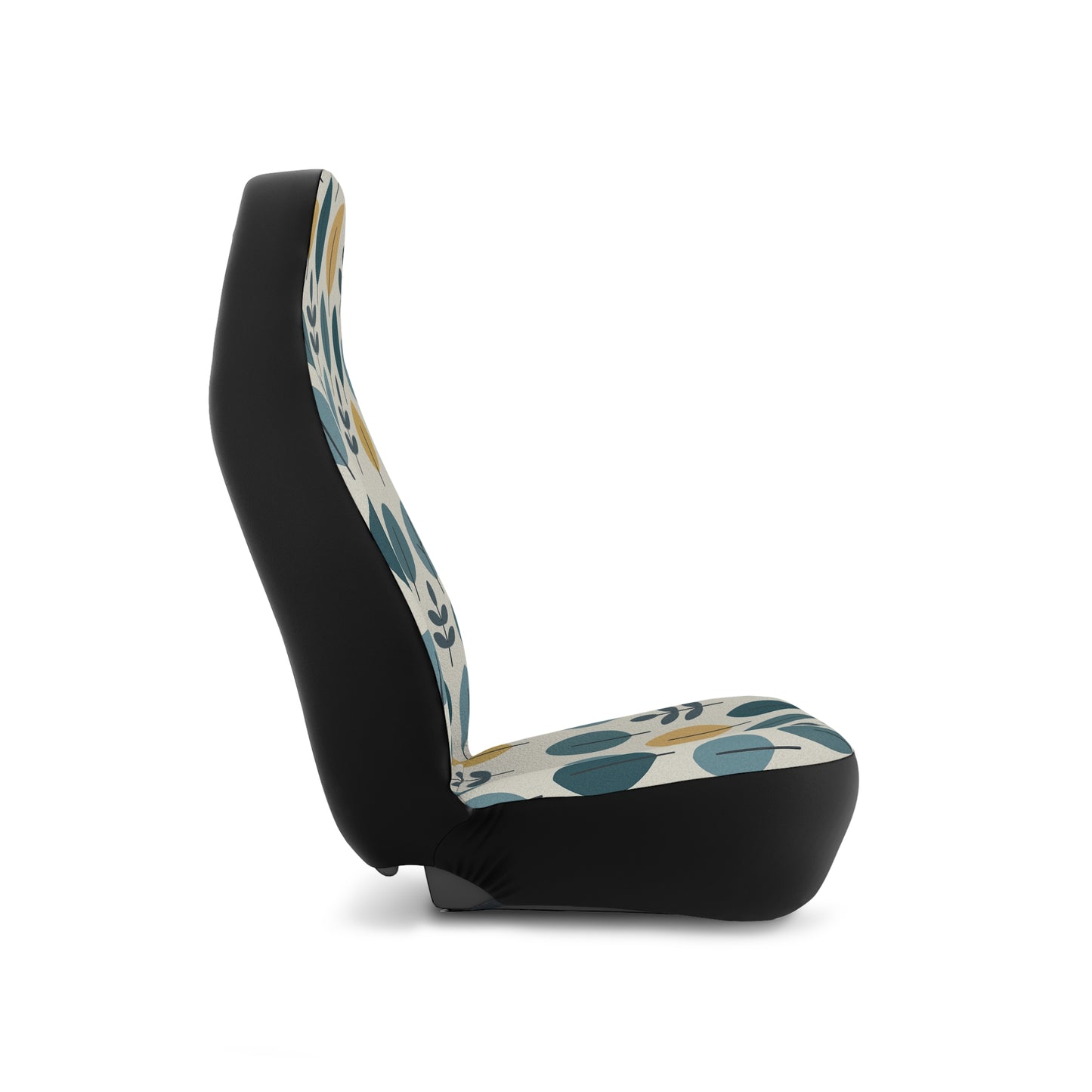 Scandinavian Leaf Car Seat Covers – Set of 2 | Mid Century Modern Style