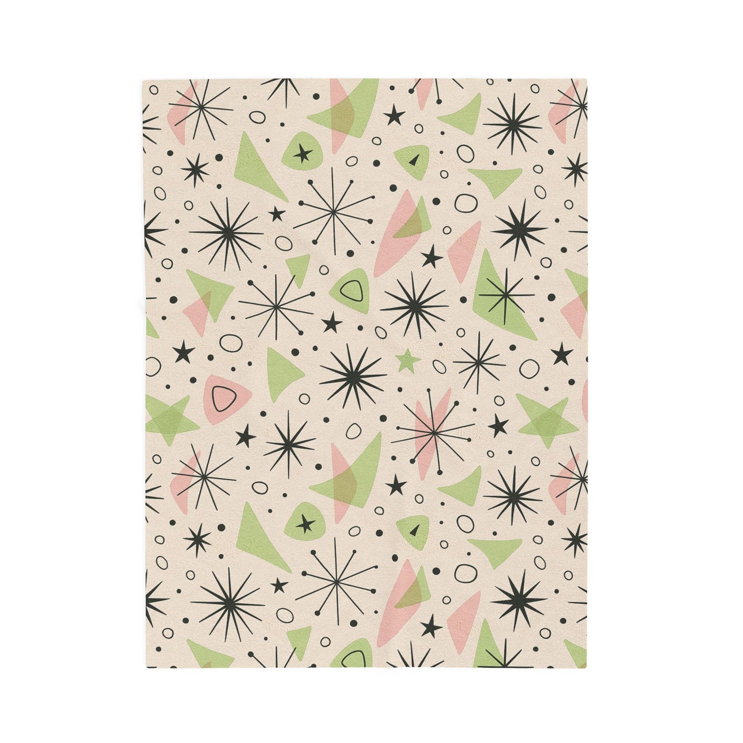 Atomic Bloom Retro Throw