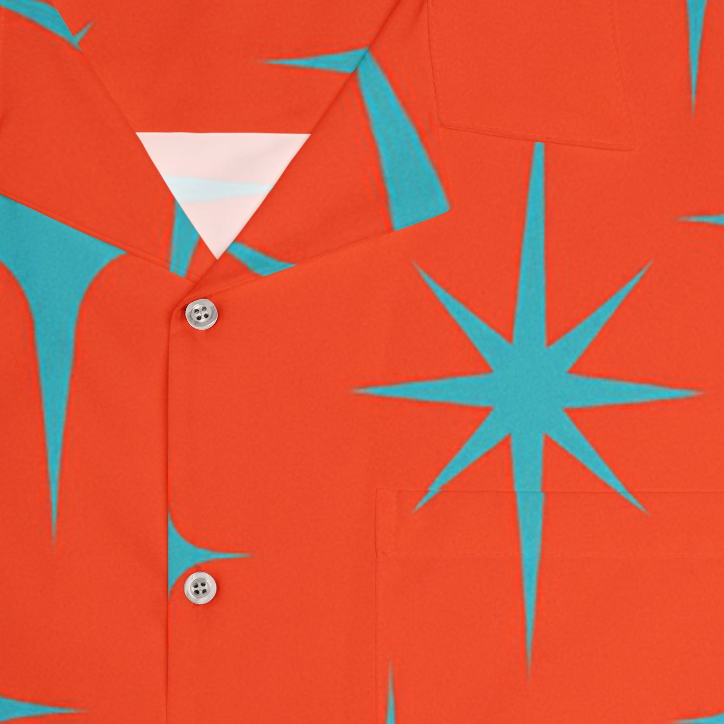 Vibrant Starburst Men's Hawaiian Shirt - Perfect for Summer, Parties & Vacations