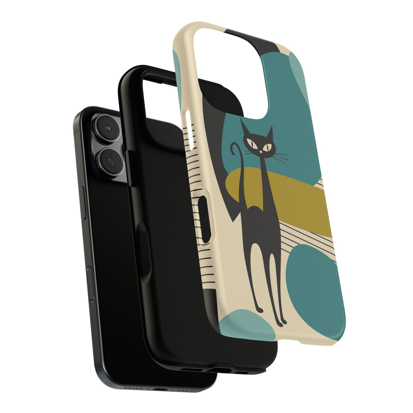 Atomic Cool Cat Phone Case