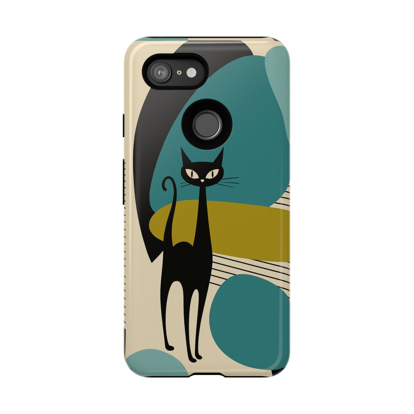 Atomic Cool Cat Phone Case