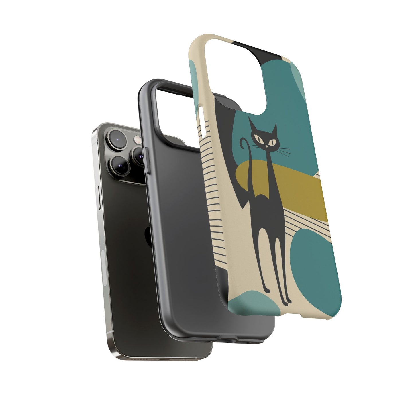 Atomic Cool Cat Phone Case