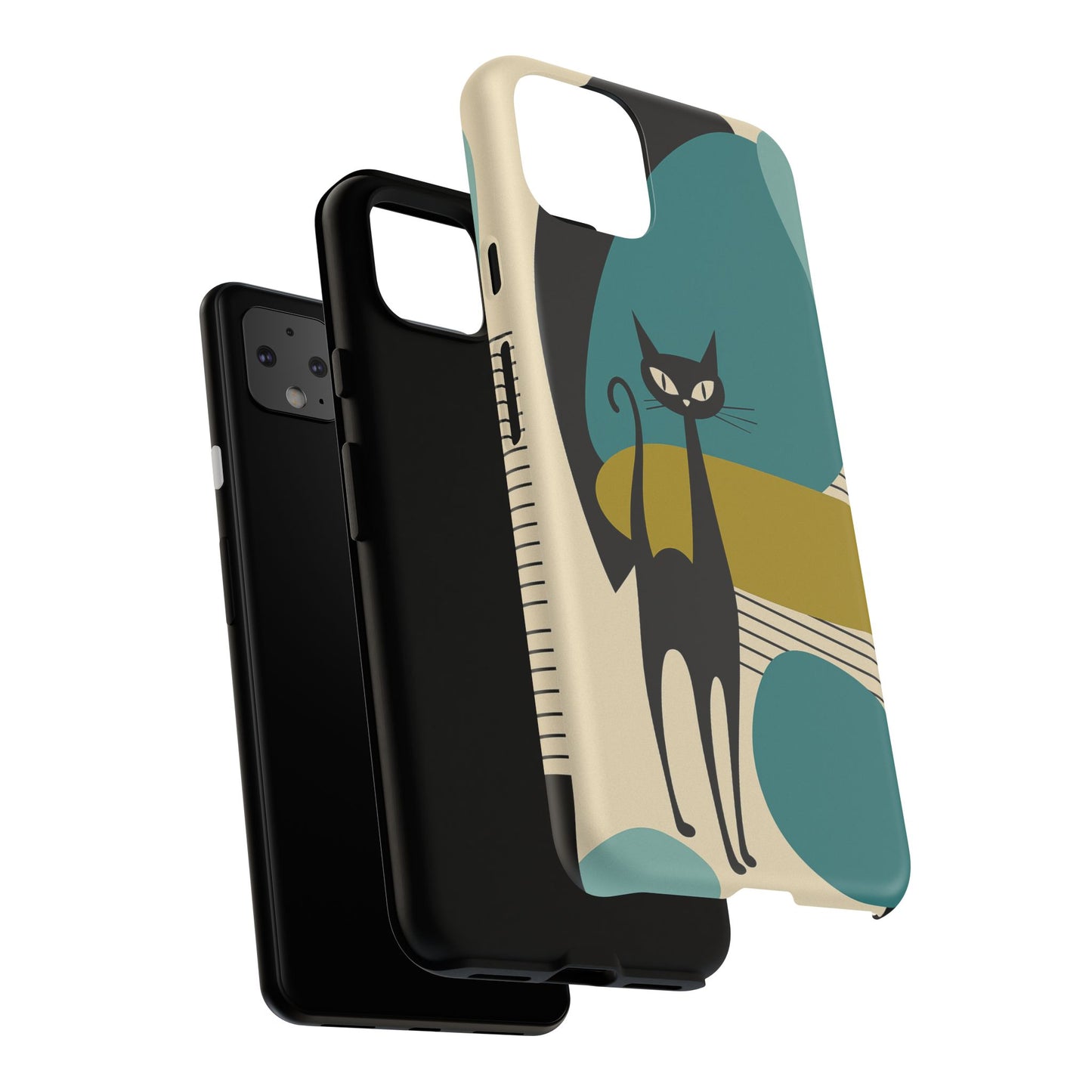 Atomic Cool Cat Phone Case
