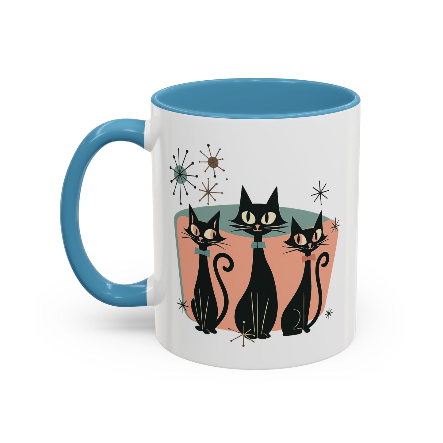 Atomic Cats Ceramic Mug