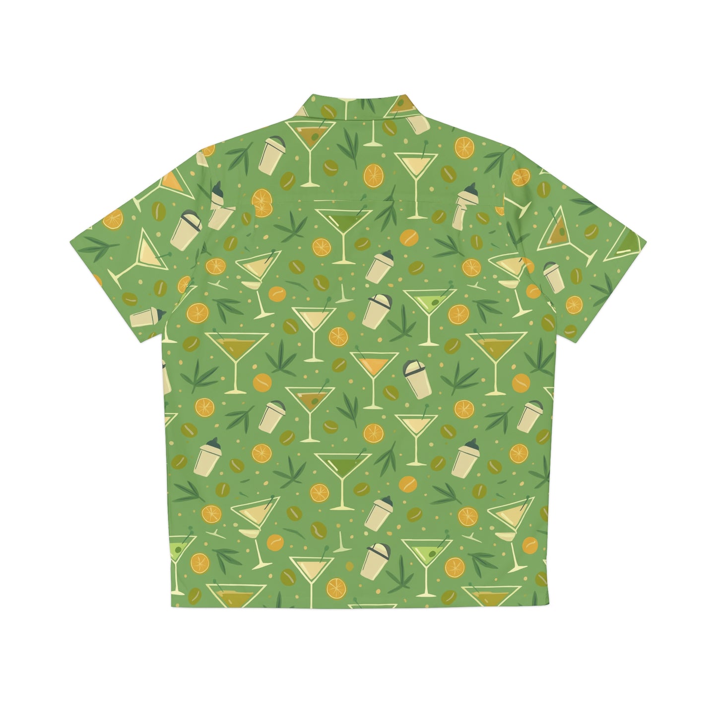 Tropical Cocktail Men's Hawaiian Shirt – Perfect for Summer Parties and Vacations