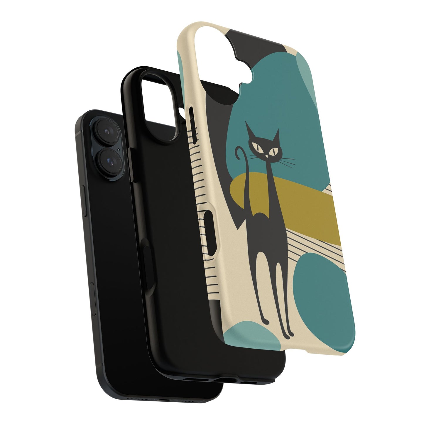 Atomic Cool Cat Phone Case