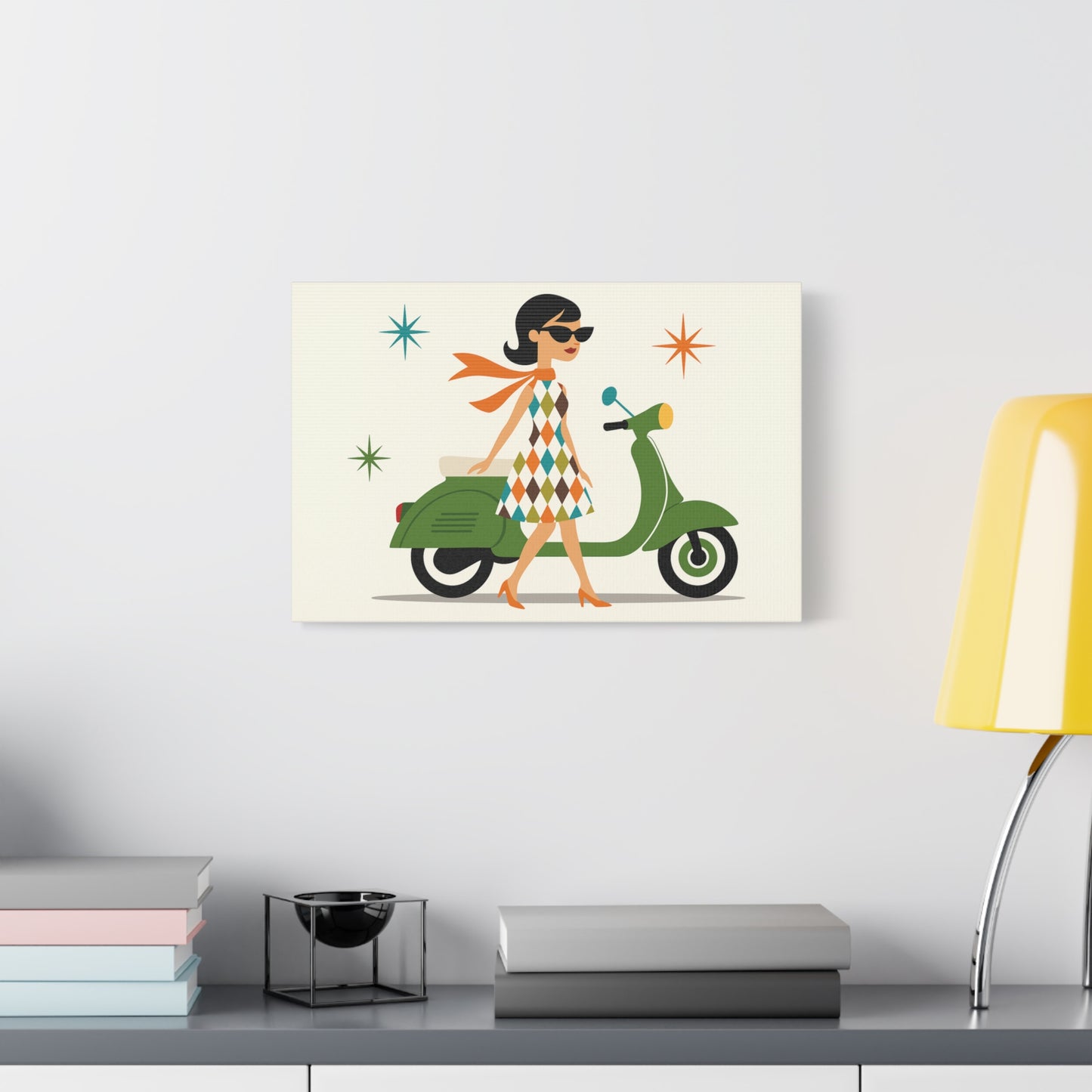 Vintage Cool on Two Wheels 🛵✨