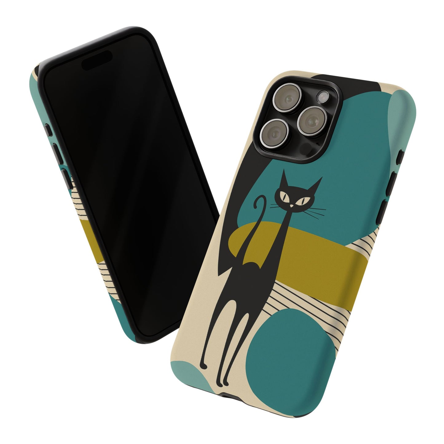Atomic Cool Cat Phone Case