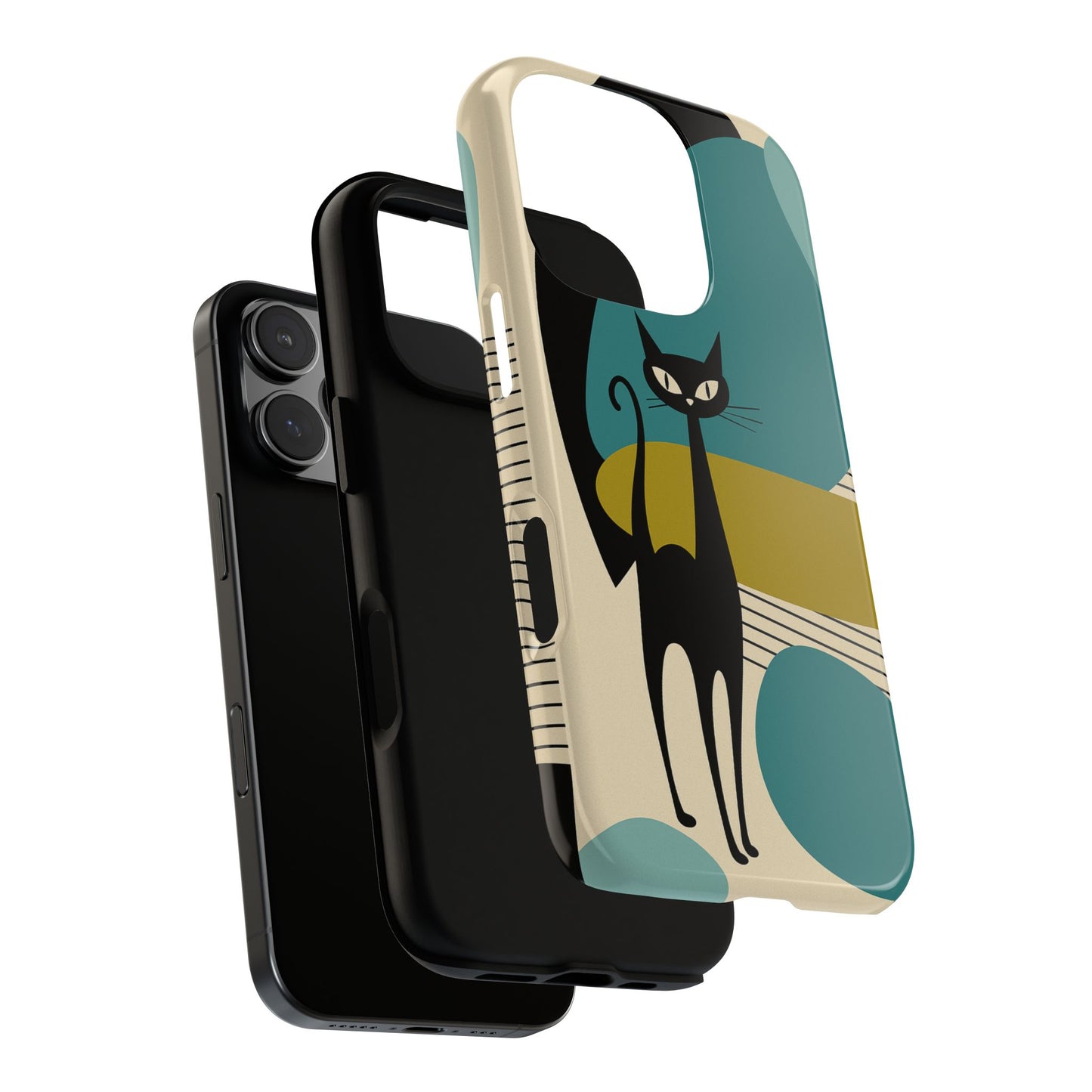 Atomic Cool Cat Phone Case