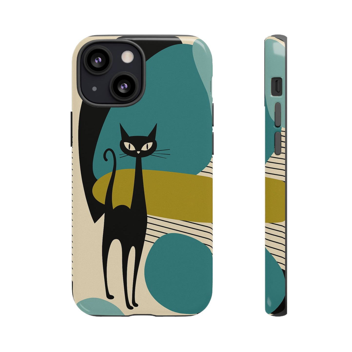 Atomic Cool Cat Phone Case