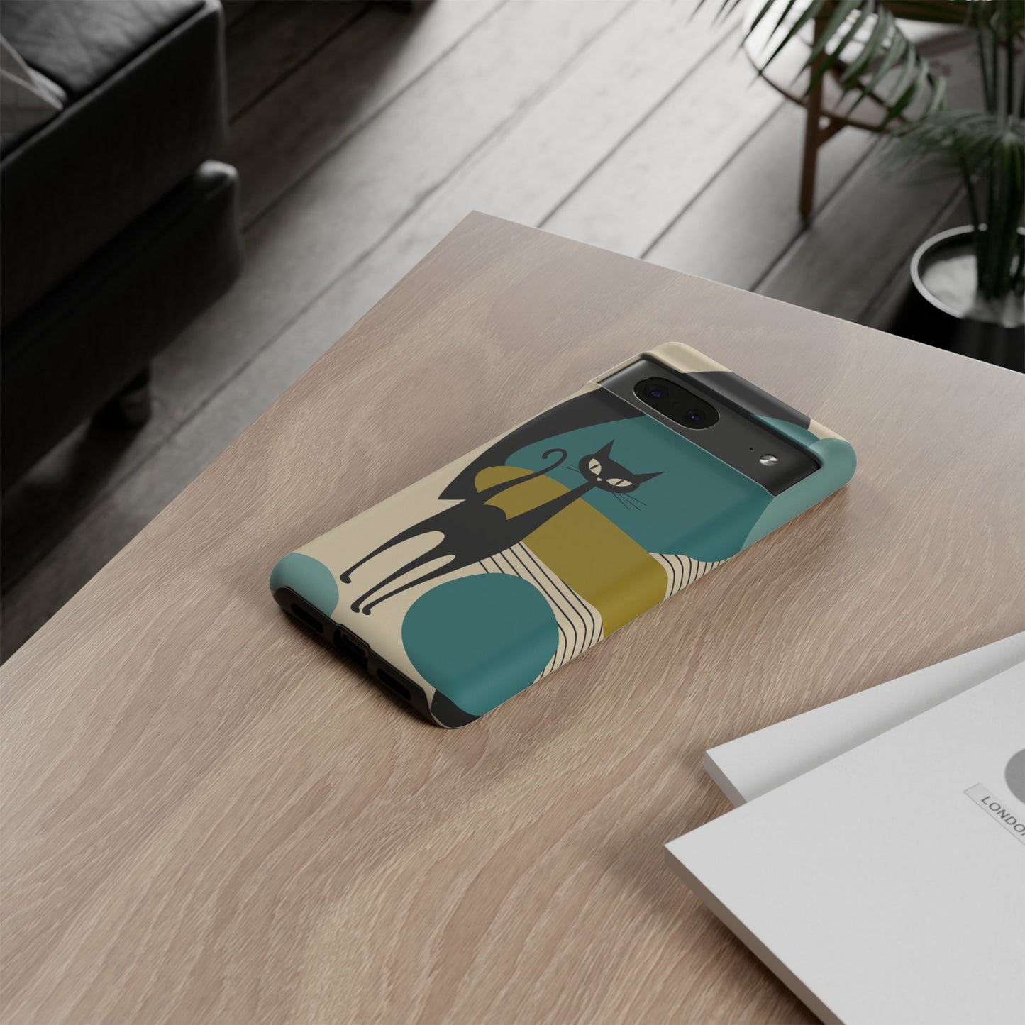 Atomic Cool Cat Phone Case