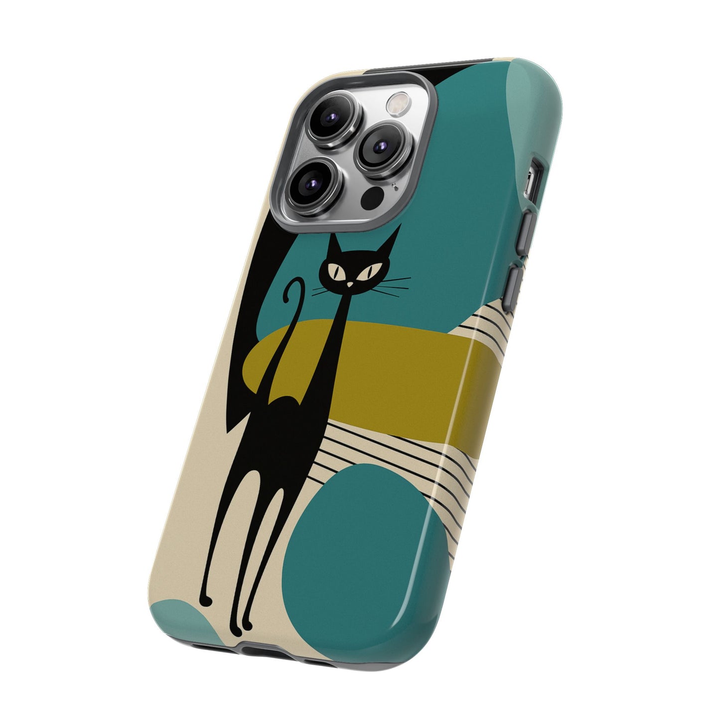 Atomic Cool Cat Phone Case