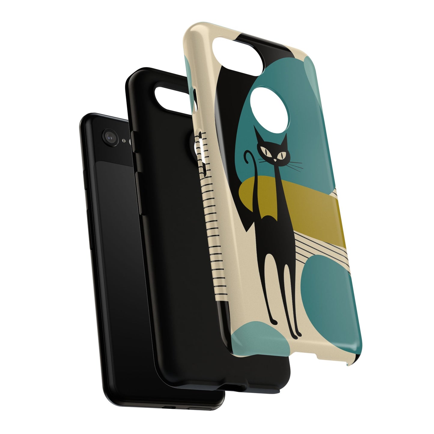 Atomic Cool Cat Phone Case