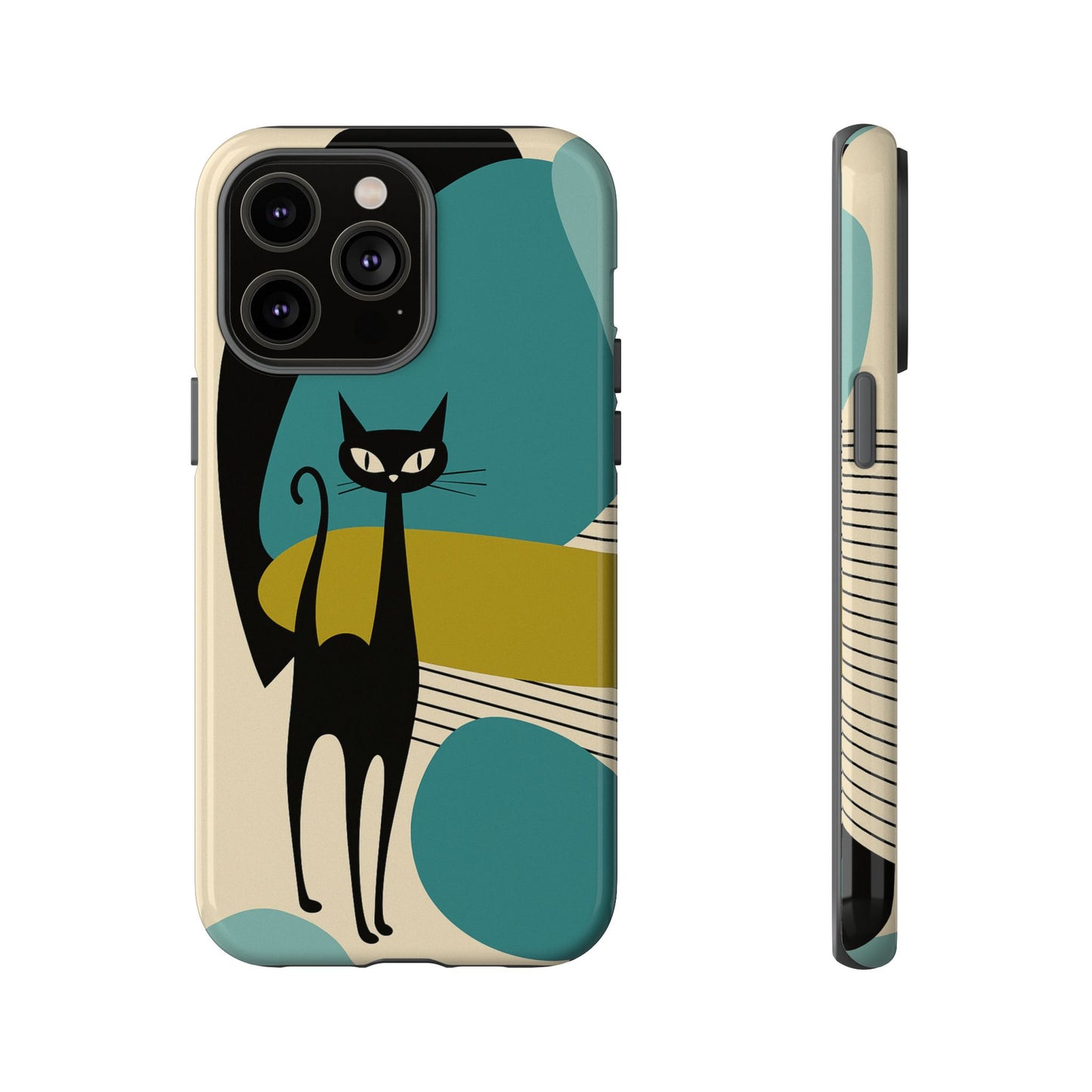 Atomic Cool Cat Phone Case