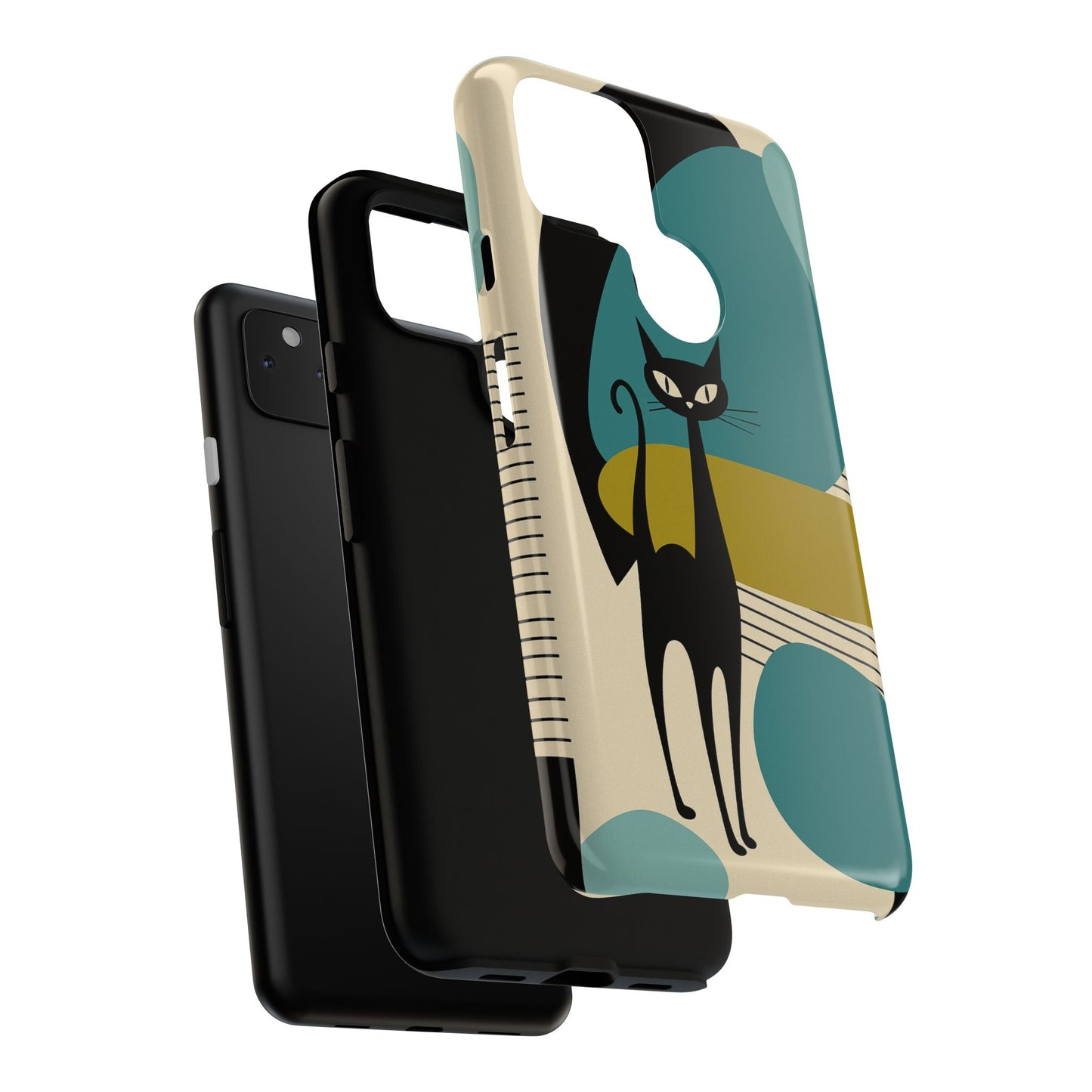 Atomic Cool Cat Phone Case