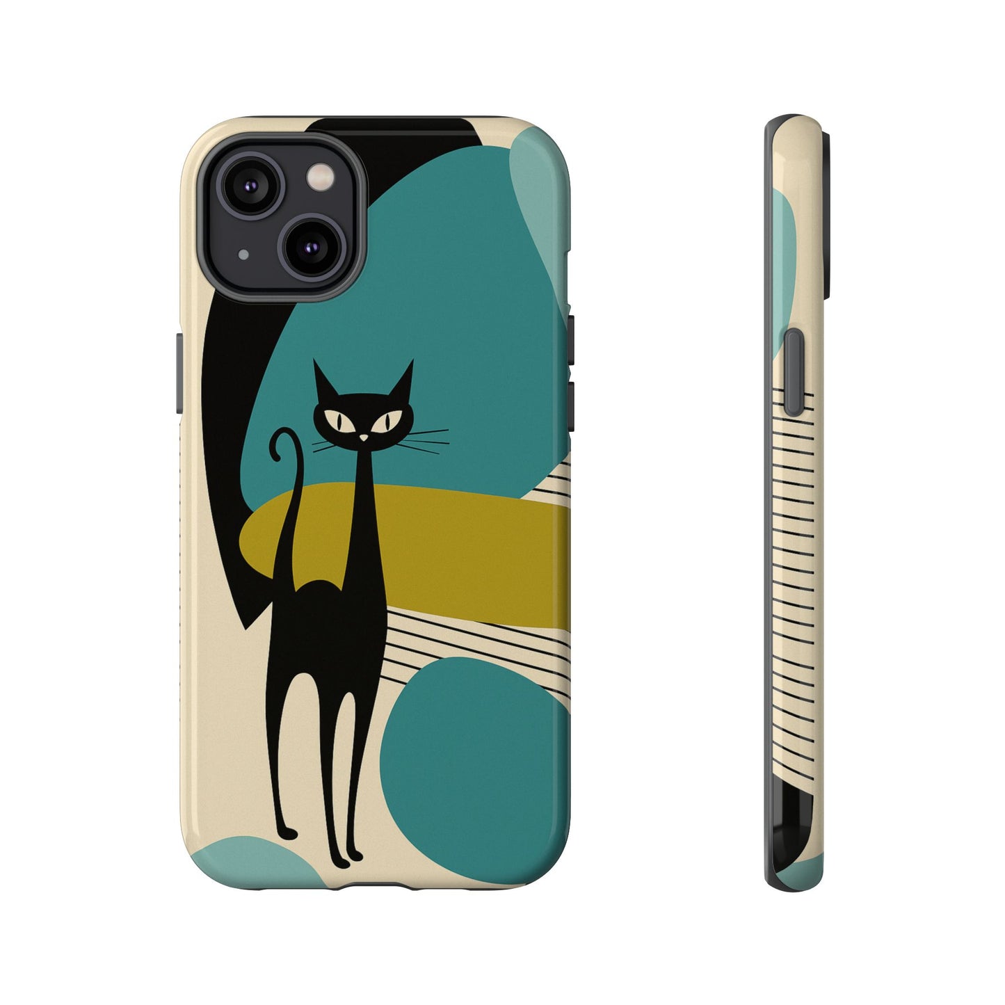 Atomic Cool Cat Phone Case