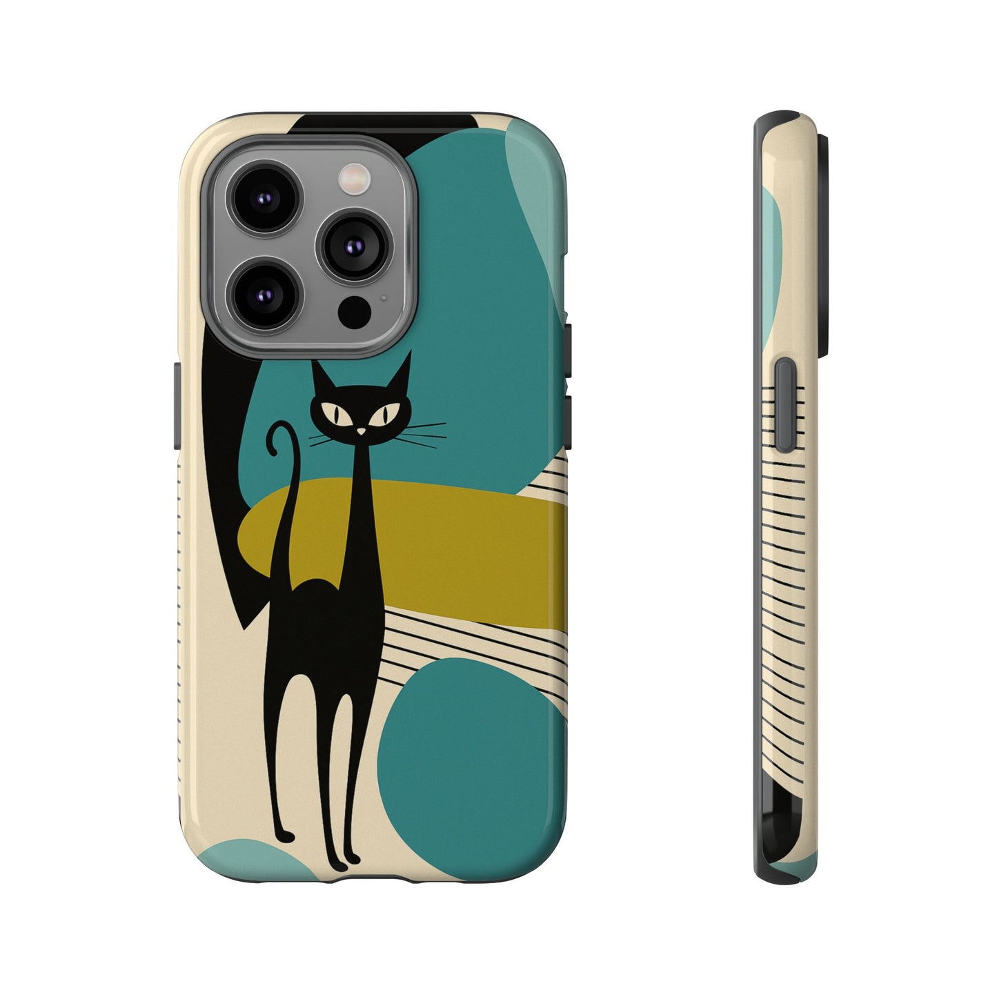 Atomic Cool Cat Phone Case