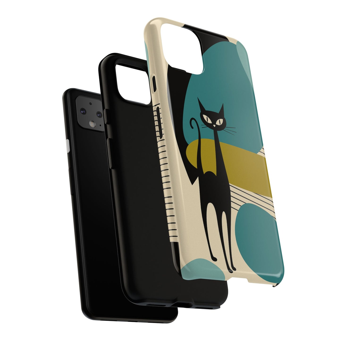 Atomic Cool Cat Phone Case