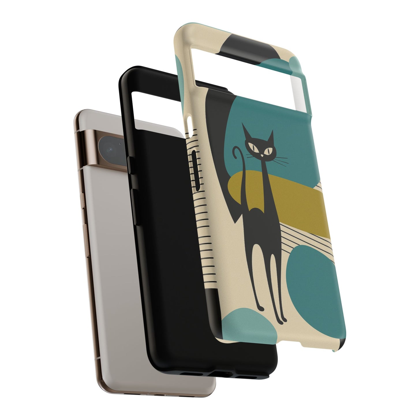 Atomic Cool Cat Phone Case