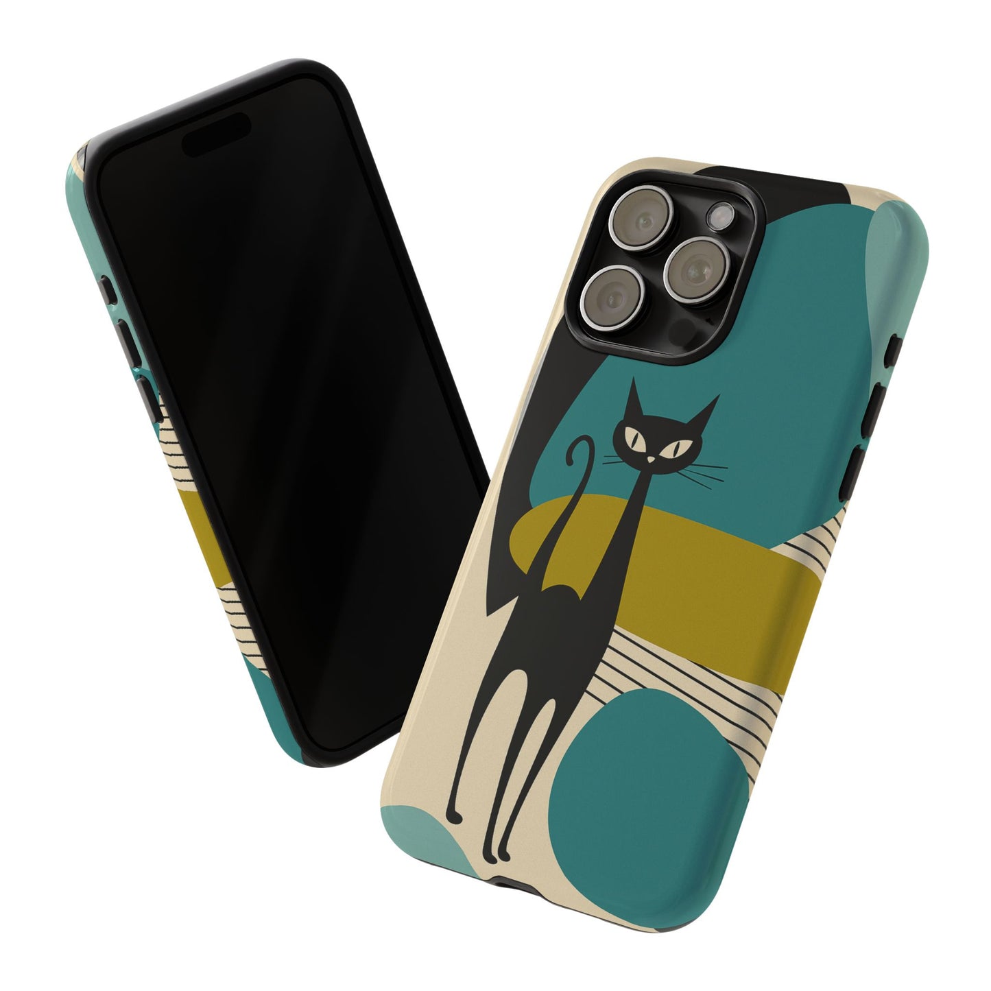 Atomic Cool Cat Phone Case