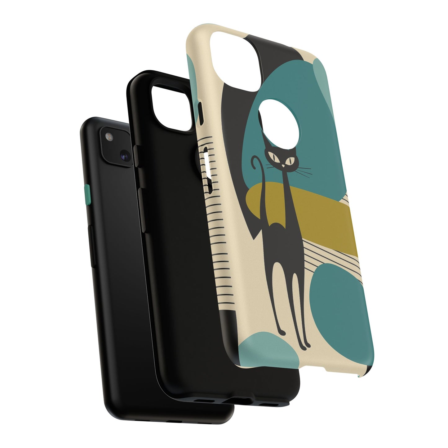 Atomic Cool Cat Phone Case