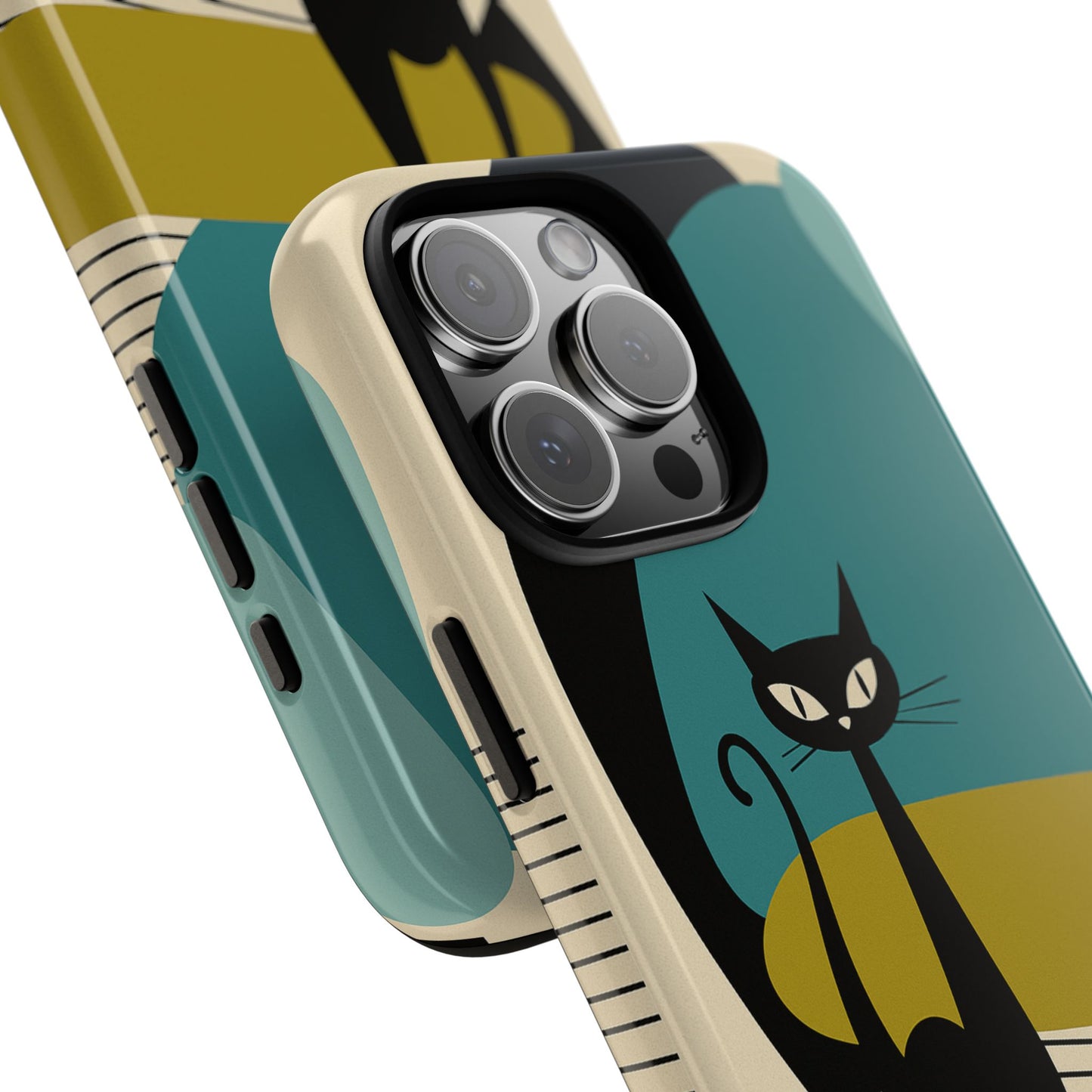 Atomic Cool Cat Phone Case