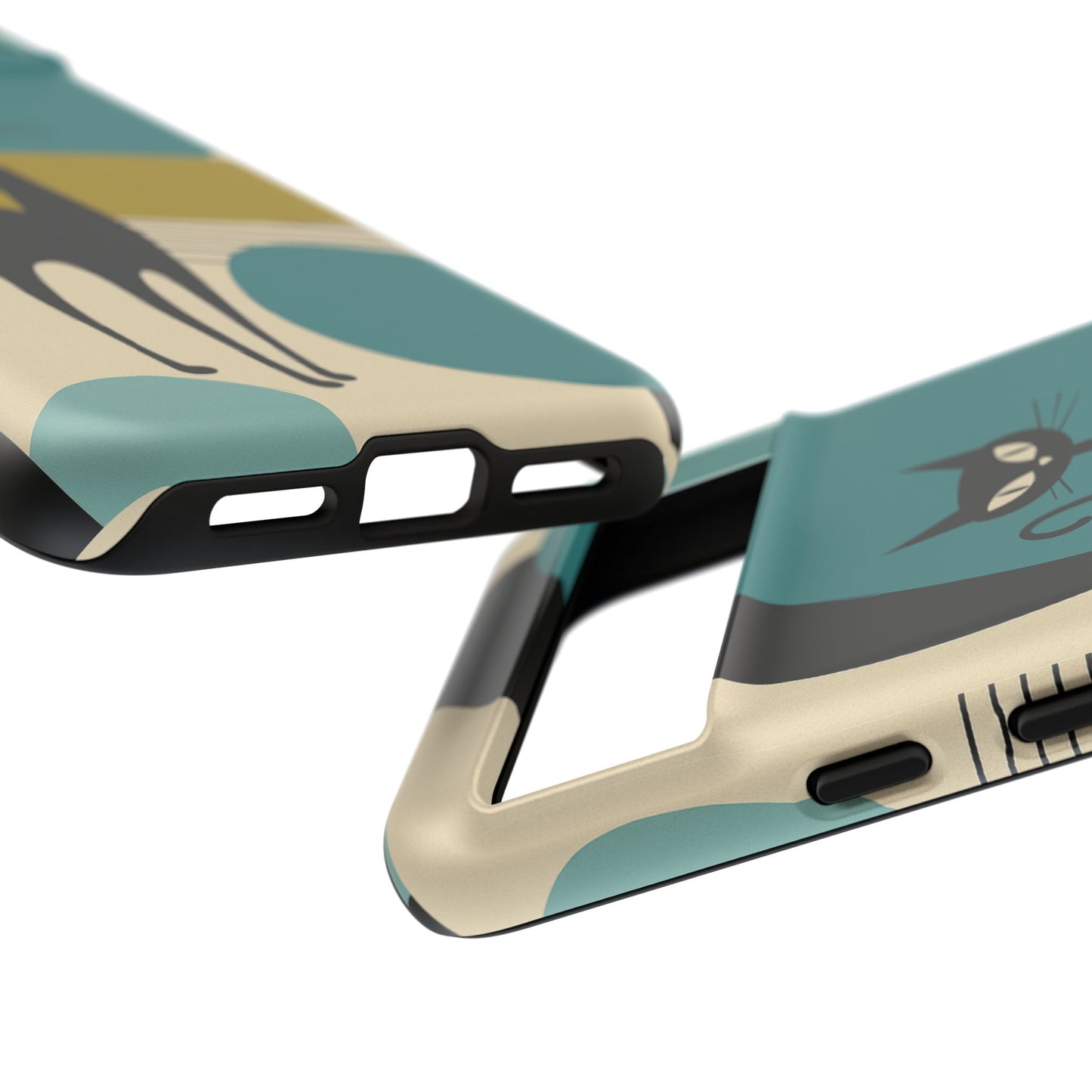 Atomic Cool Cat Phone Case
