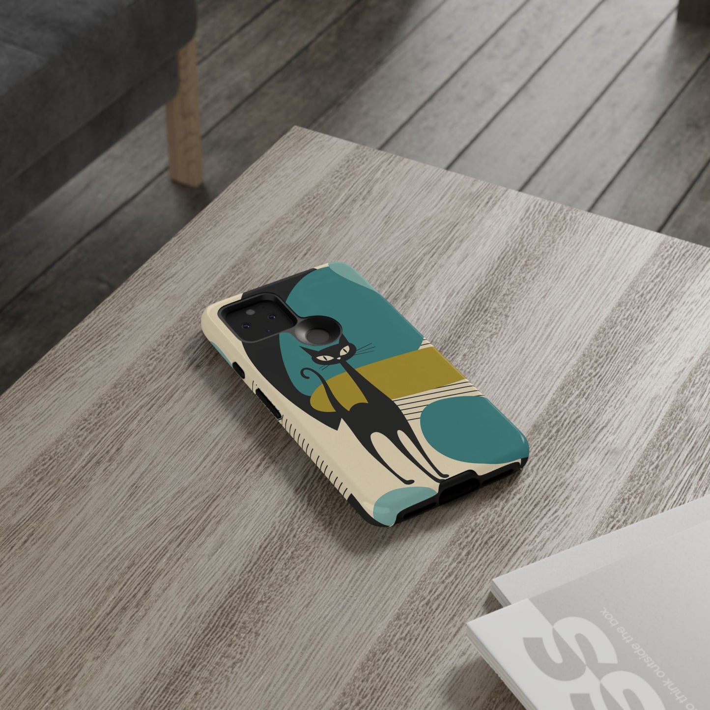 Atomic Cool Cat Phone Case