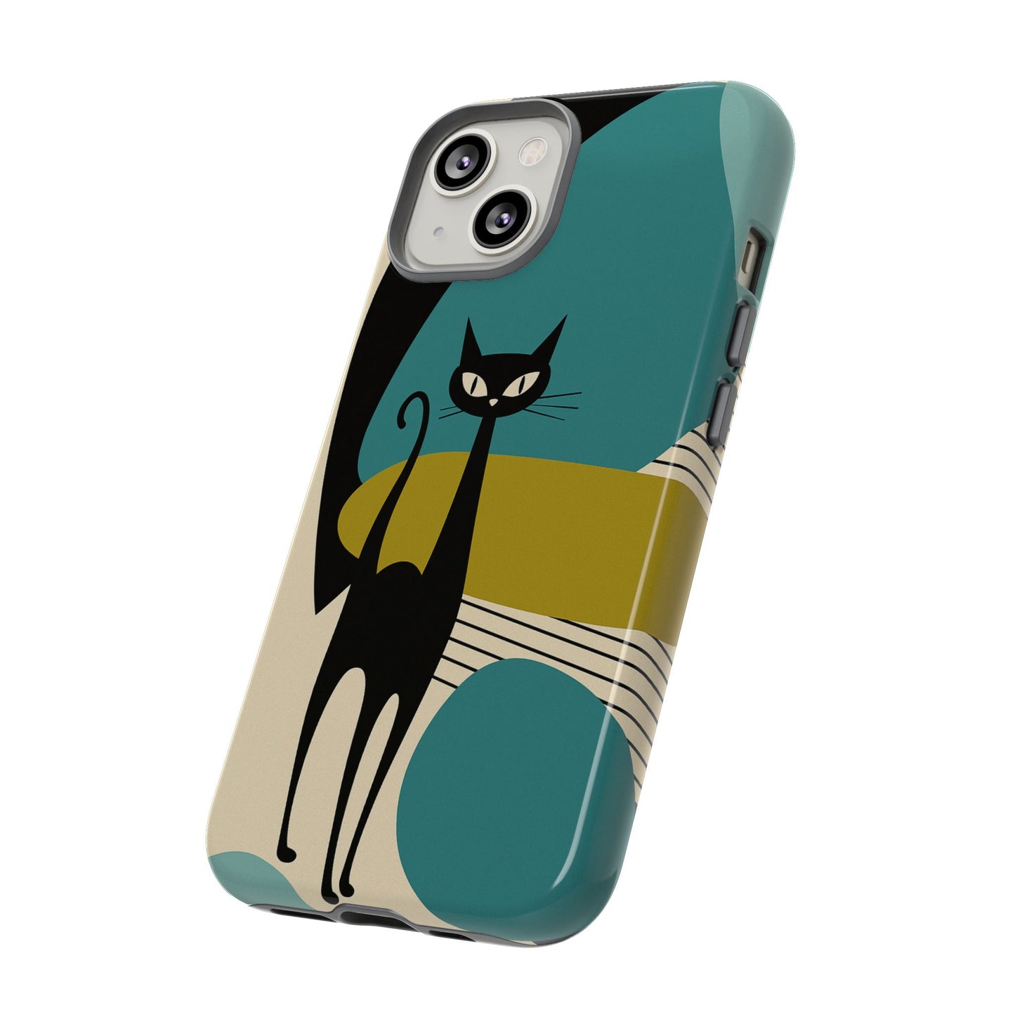 Atomic Cool Cat Phone Case