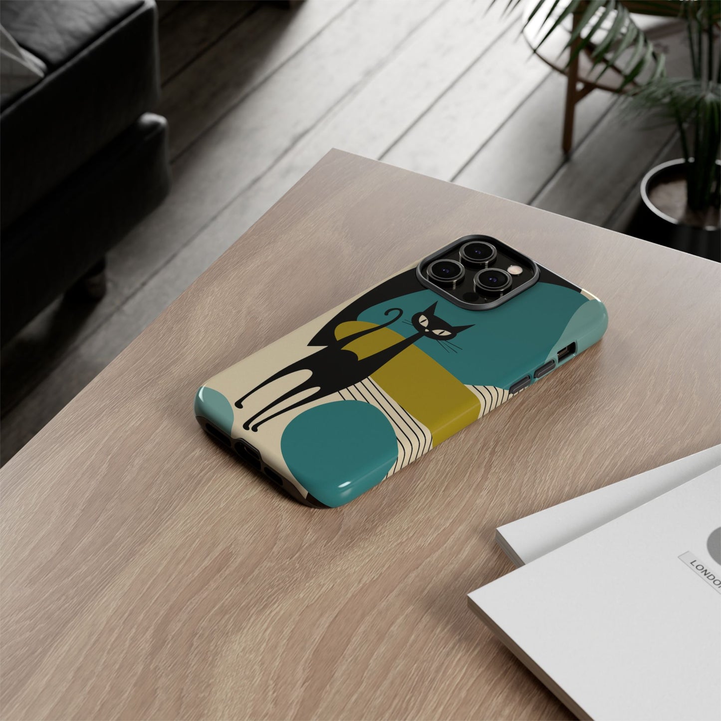 Atomic Cool Cat Phone Case