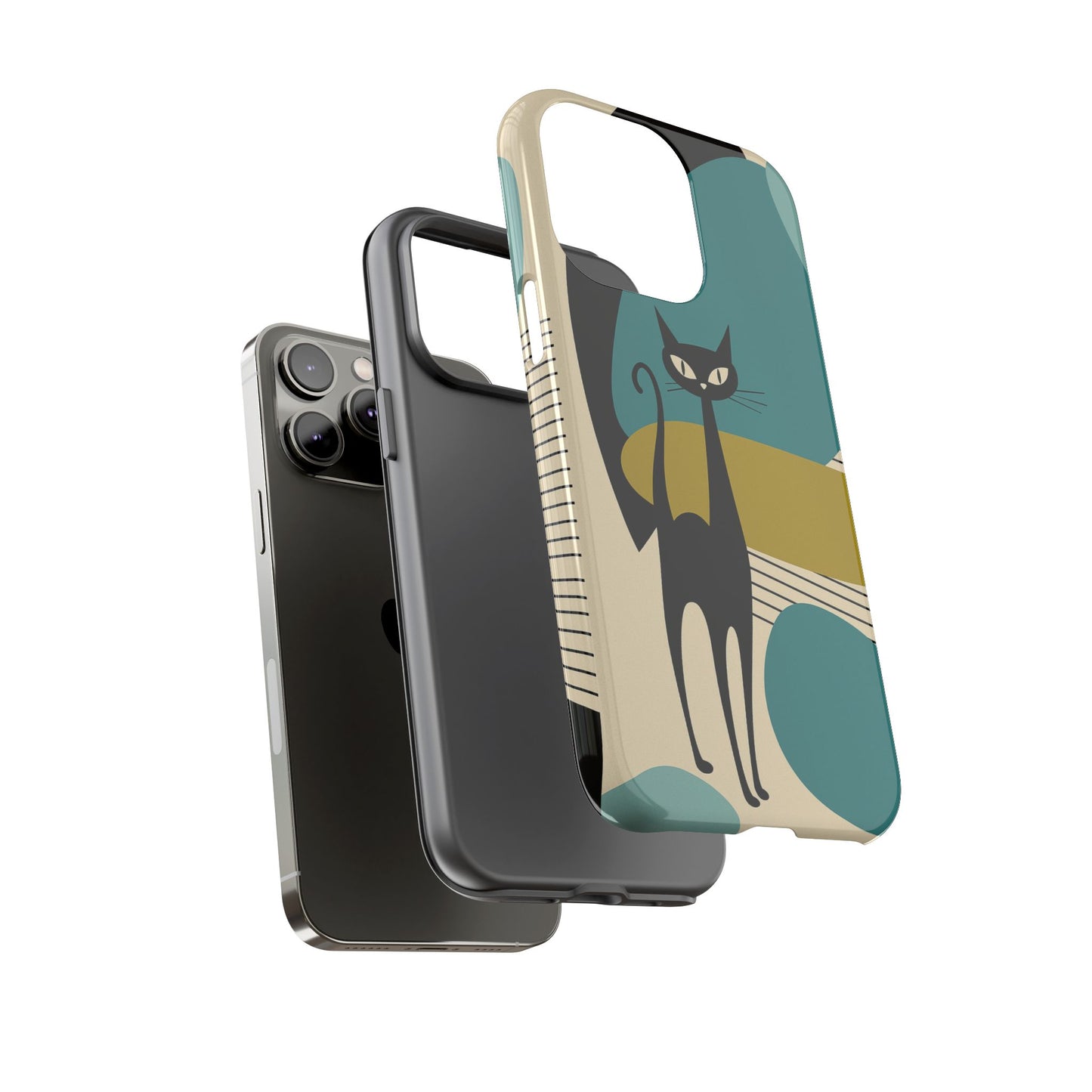 Atomic Cool Cat Phone Case