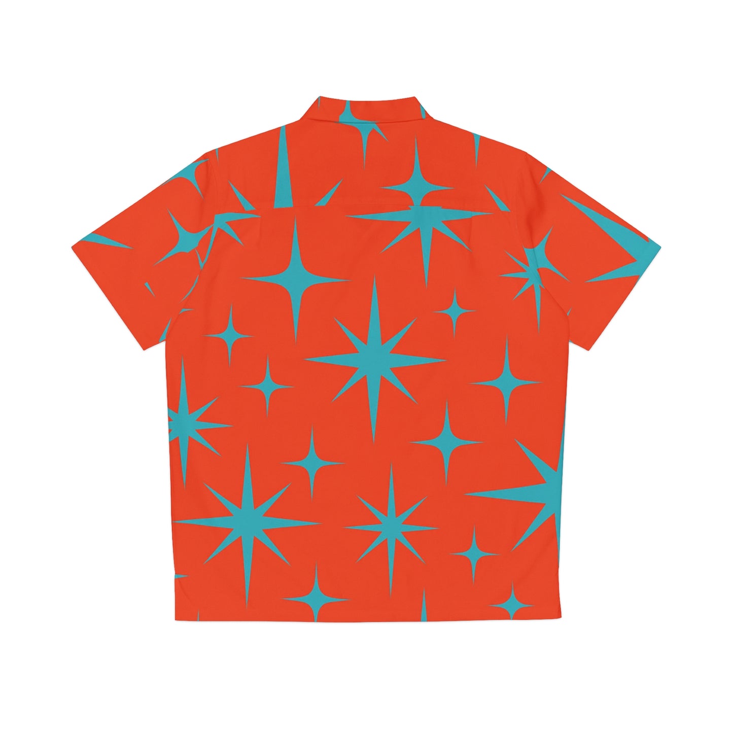 Vibrant Starburst Men's Hawaiian Shirt - Perfect for Summer, Parties & Vacations