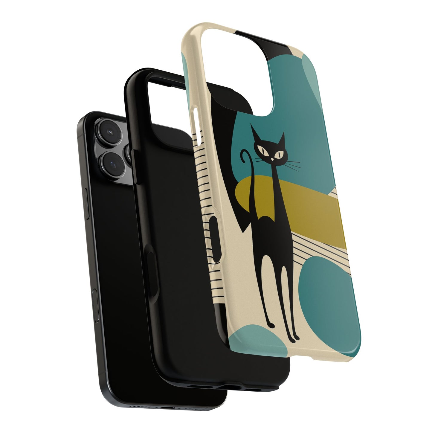 Atomic Cool Cat Phone Case