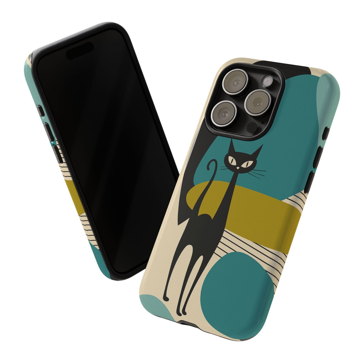 Atomic Cool Cat Phone Case