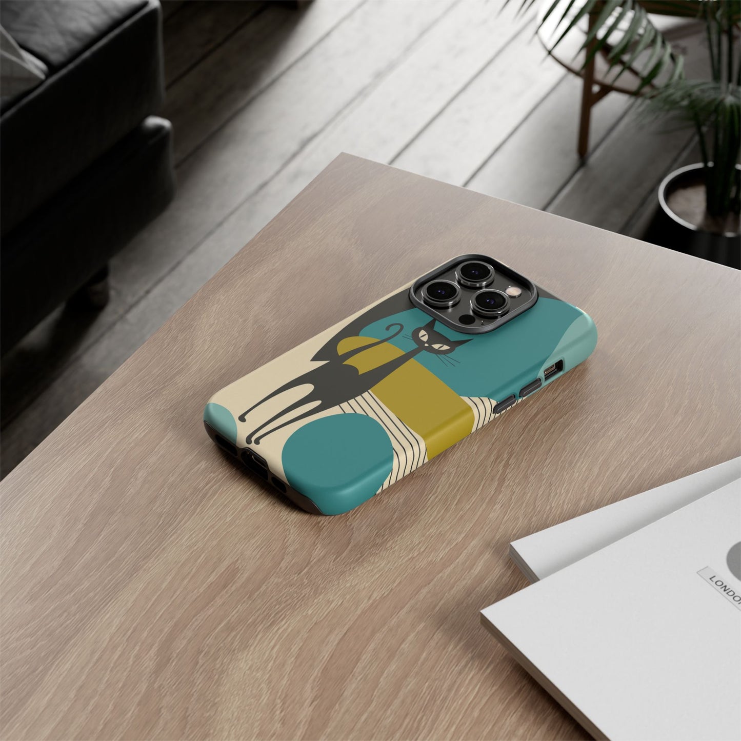 Atomic Cool Cat Phone Case