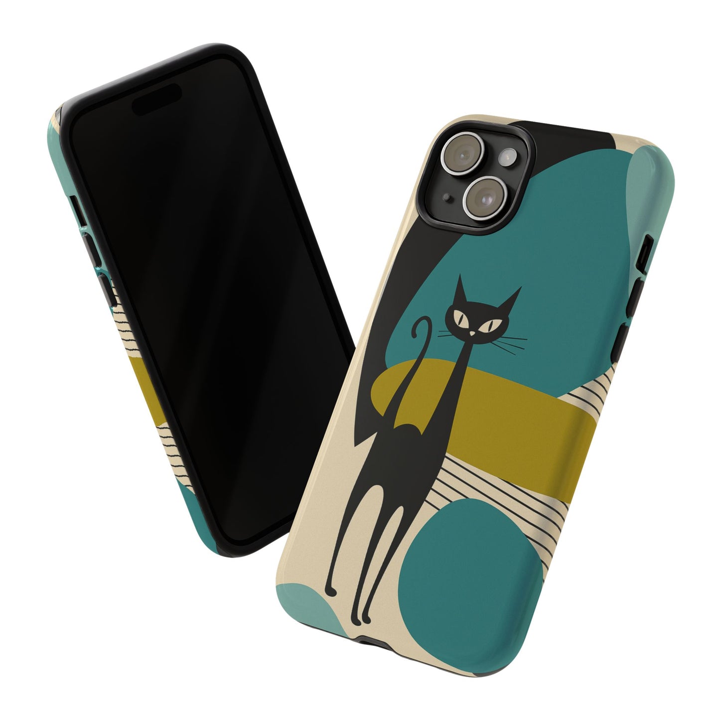 Atomic Cool Cat Phone Case