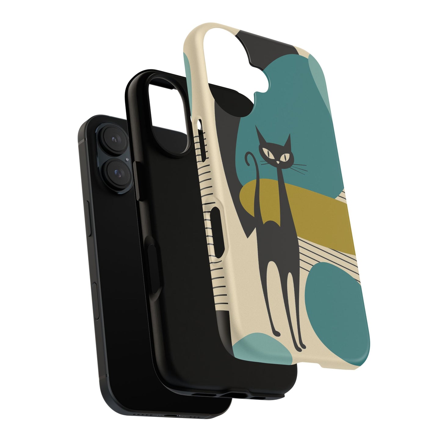 Atomic Cool Cat Phone Case