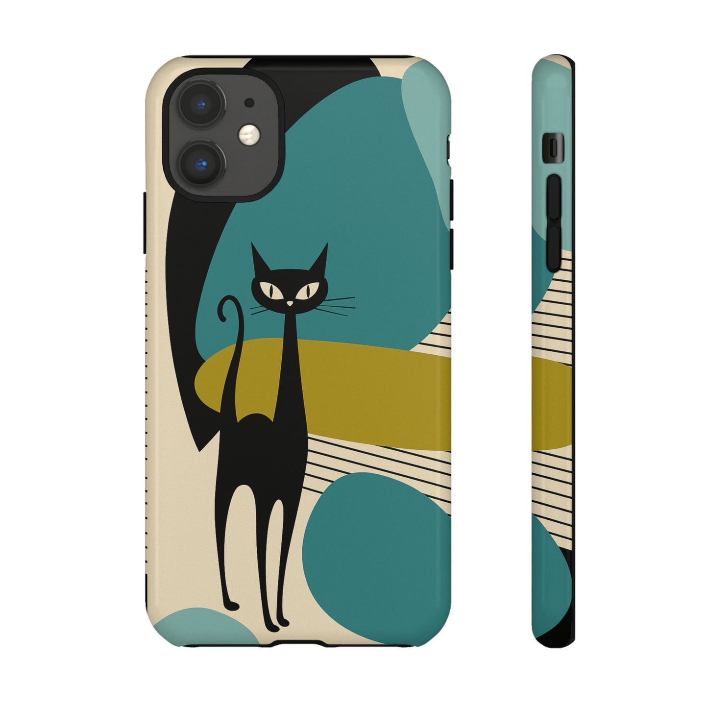 Atomic Cool Cat Phone Case
