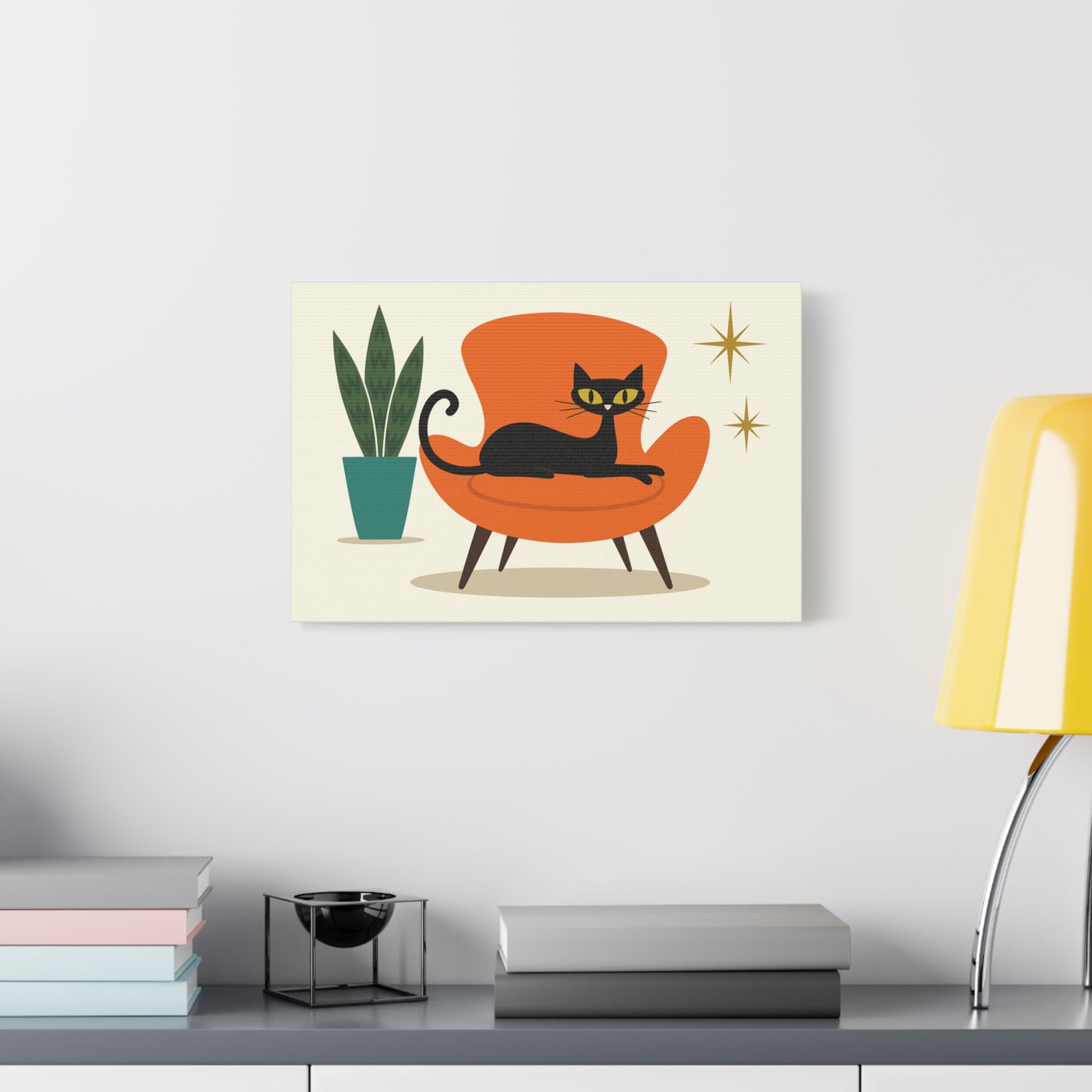 Mid-Century Cool with Cattitude 😼🪑