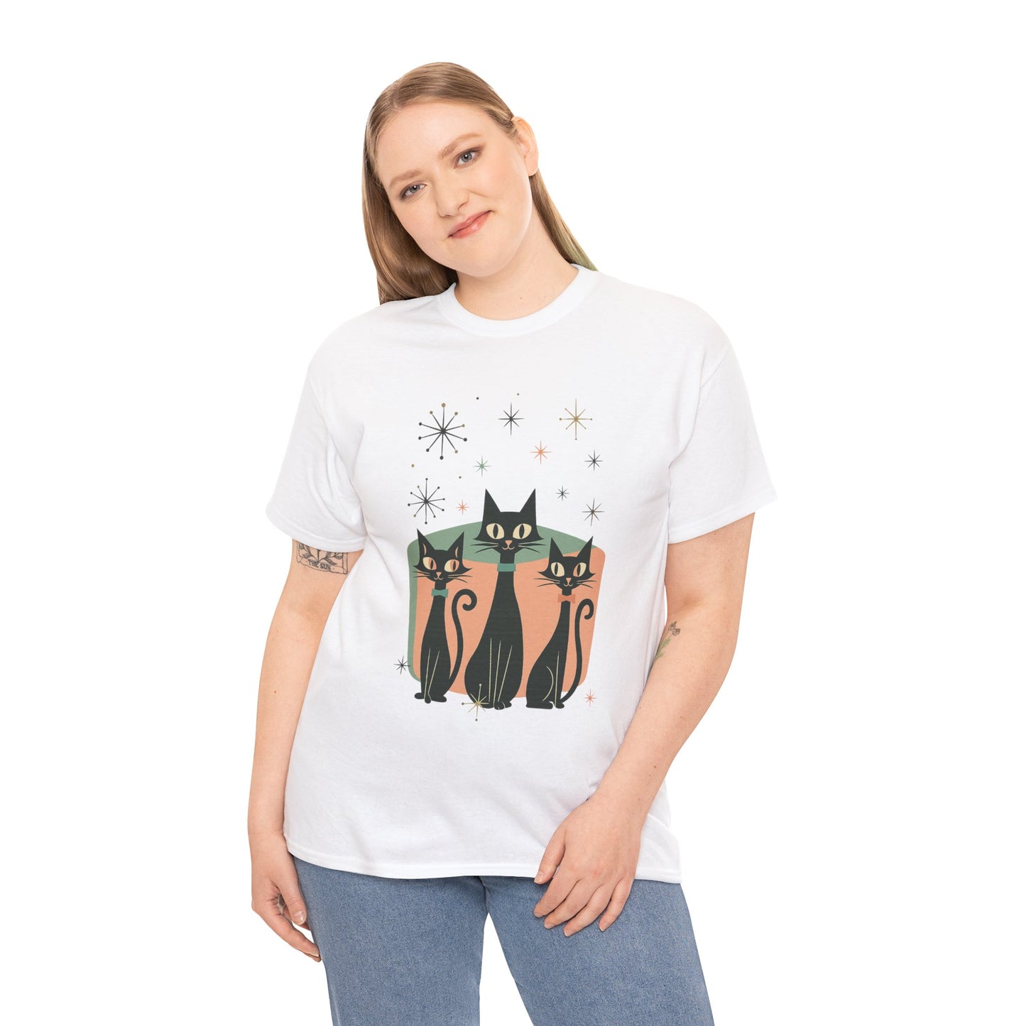 Atomic Cats Retro Tee