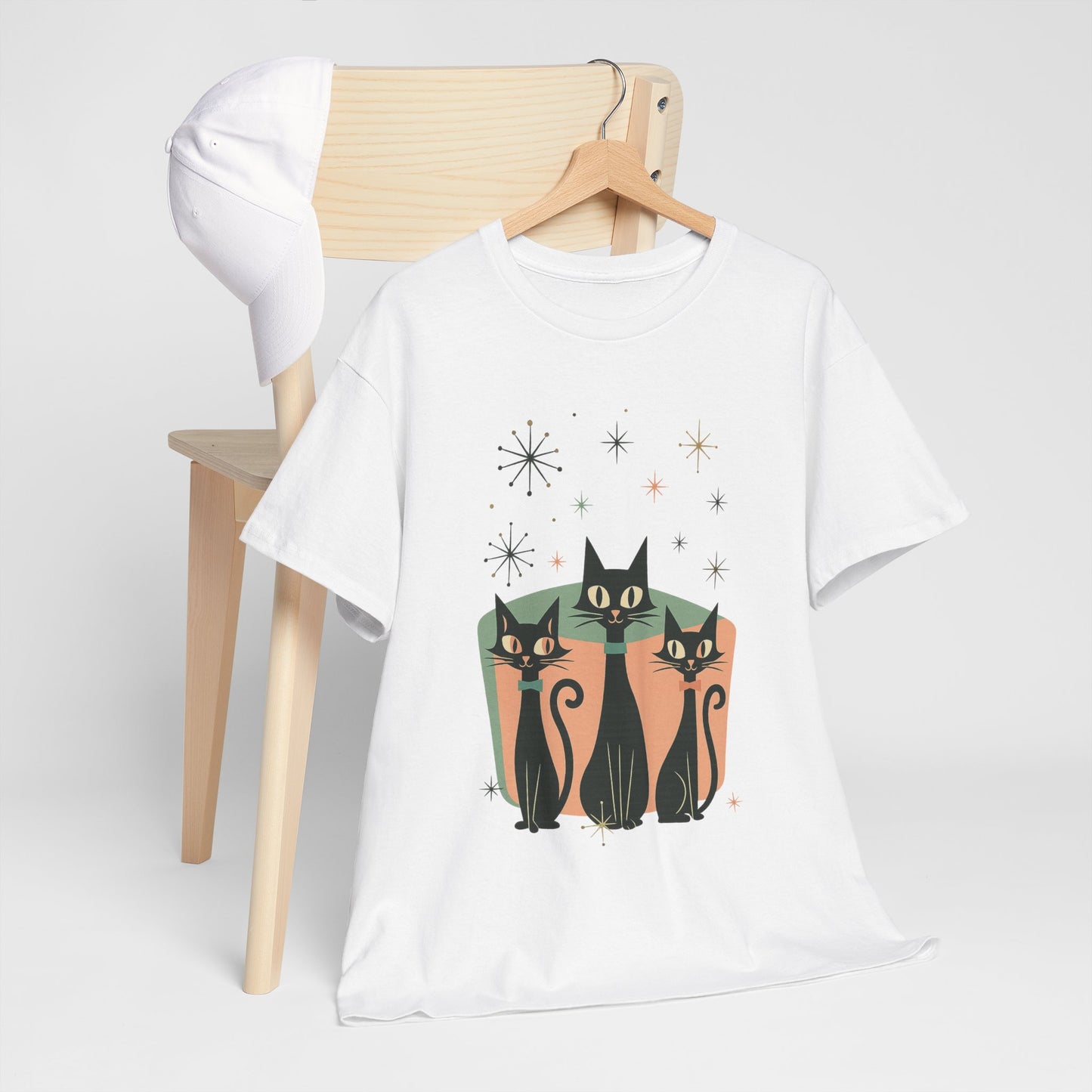 Atomic Cats Retro Tee