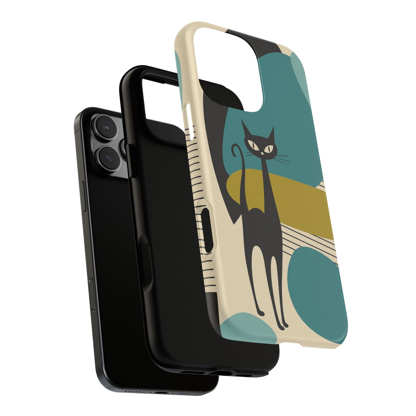 Atomic Cool Cat Phone Case