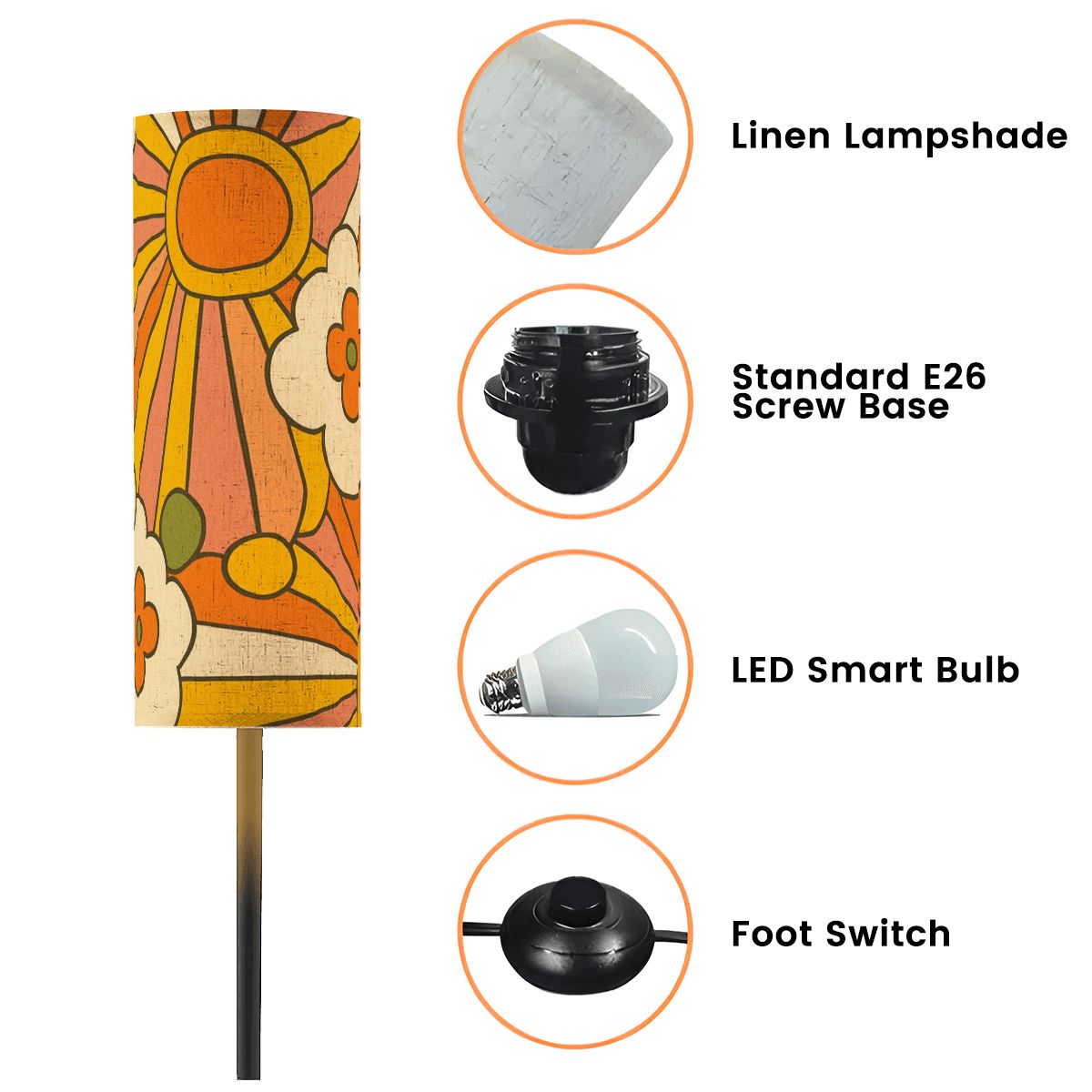 Groovy Bloom Floor Lamp