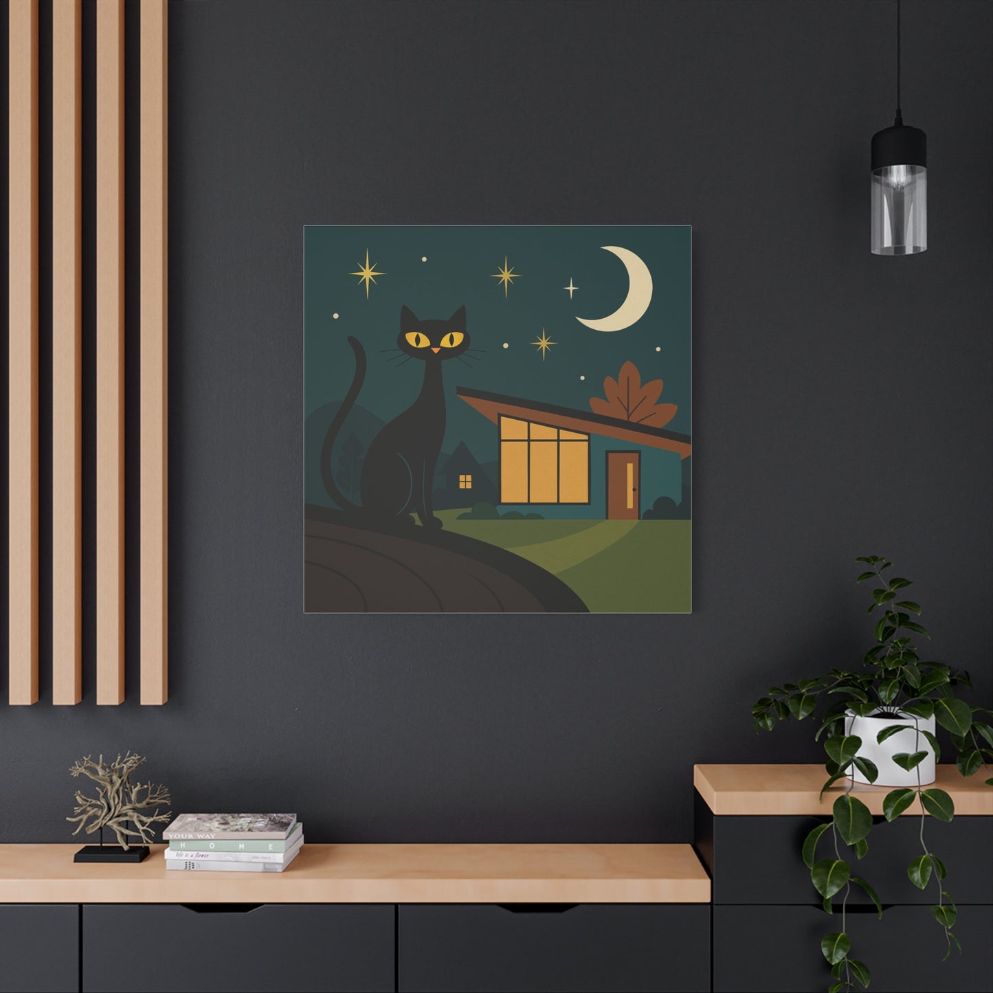Mid-Century Moonlight Magic 🌙