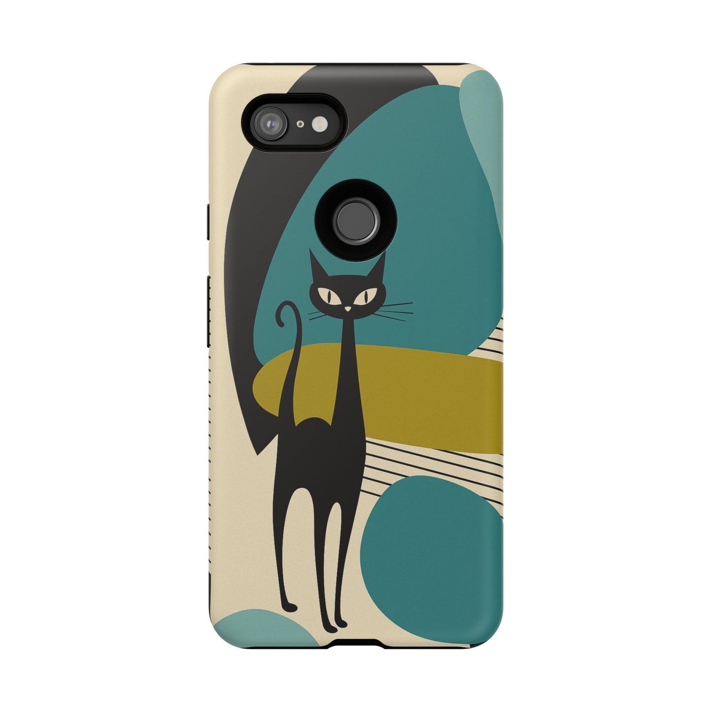 Atomic Cool Cat Phone Case
