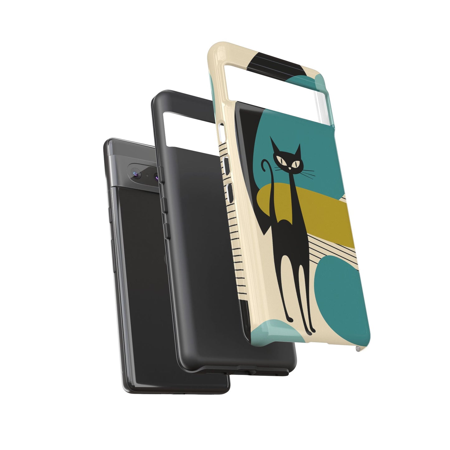 Atomic Cool Cat Phone Case