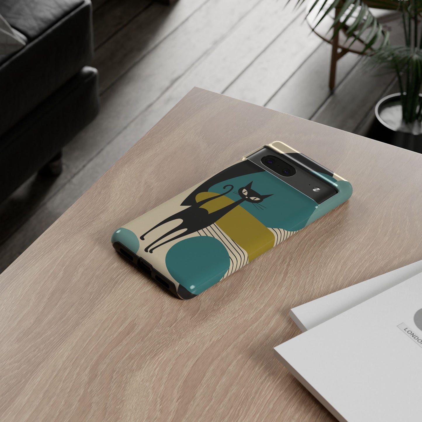Atomic Cool Cat Phone Case