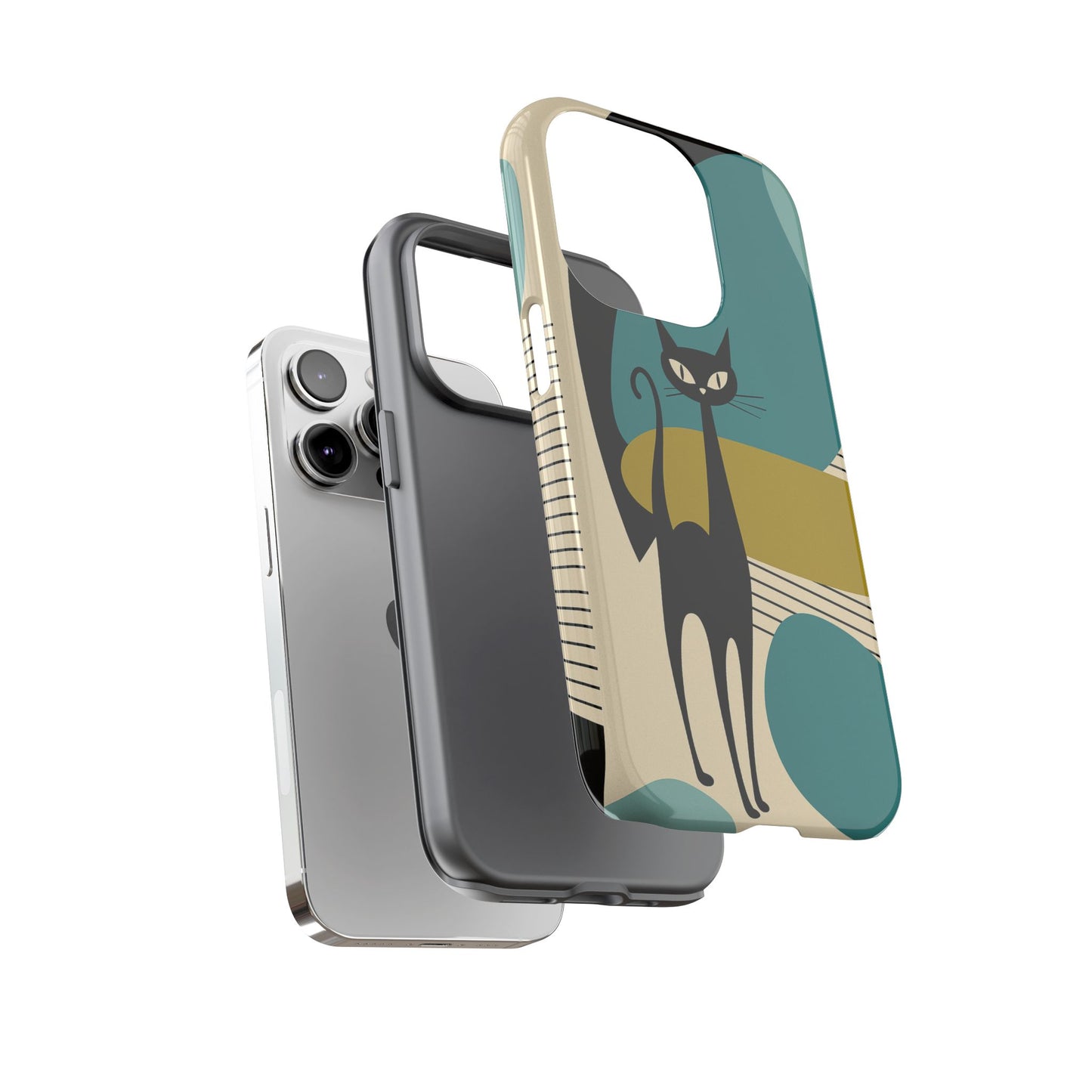 Atomic Cool Cat Phone Case